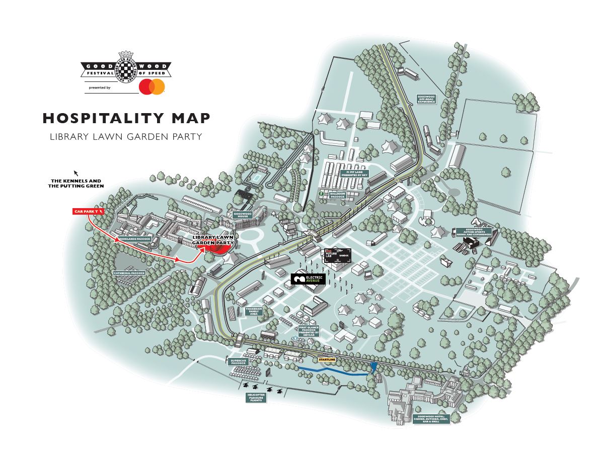 library lawn map