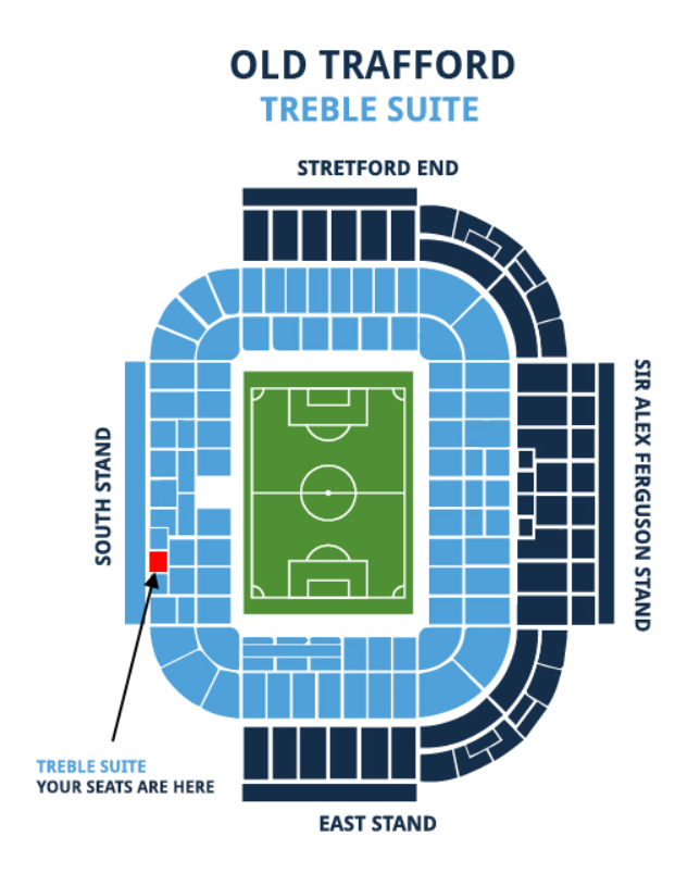 treble hospitality suite seating plan