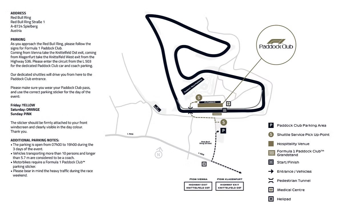 austria paddock club