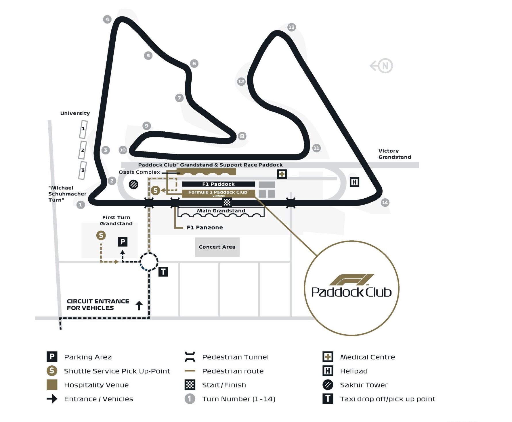 bahrain f1 garage tickets