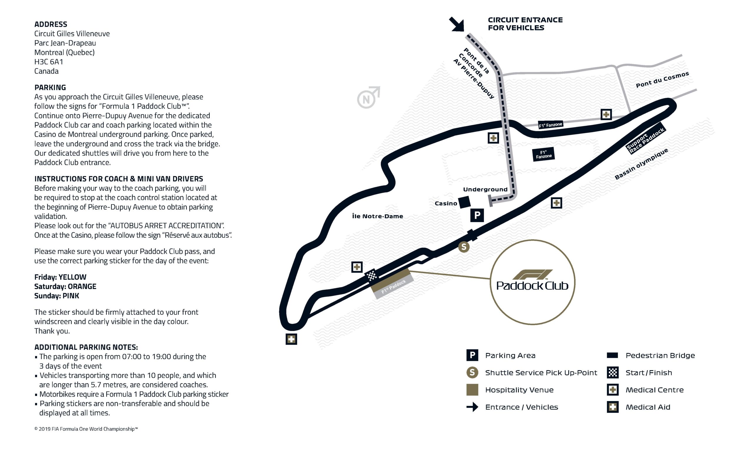 canada f1 paddock club