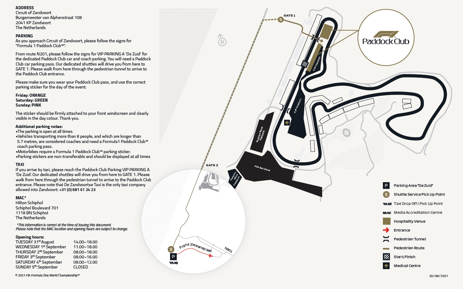 dutch grand prix hospitality