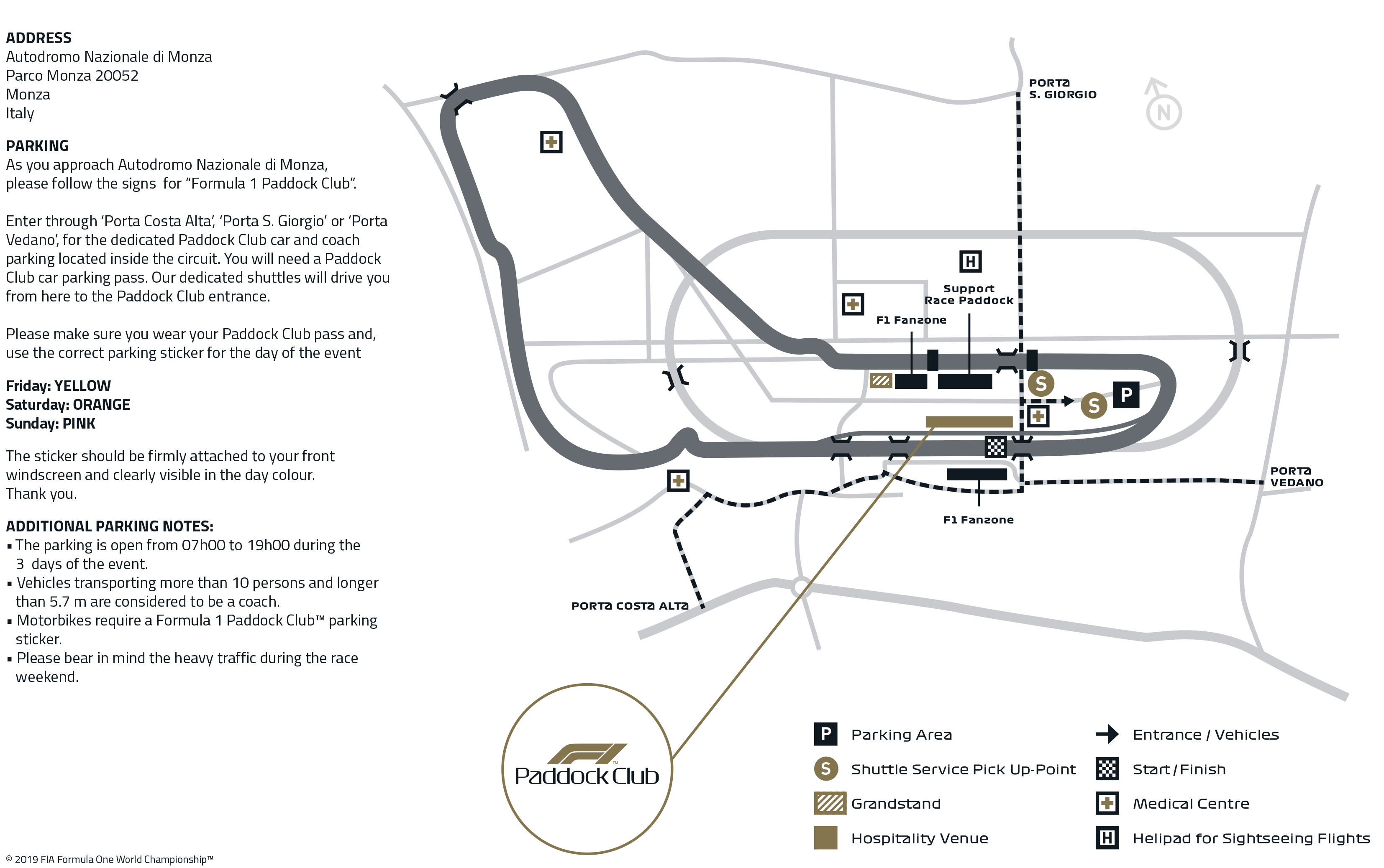 italy f1 garage hospitality