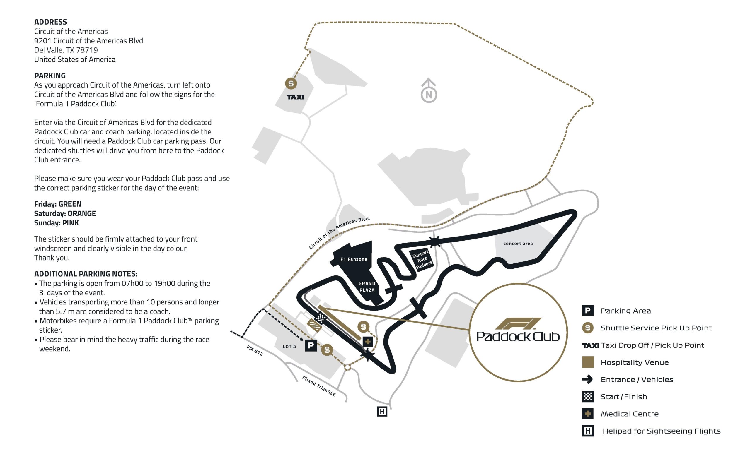 united states paddock club tickets