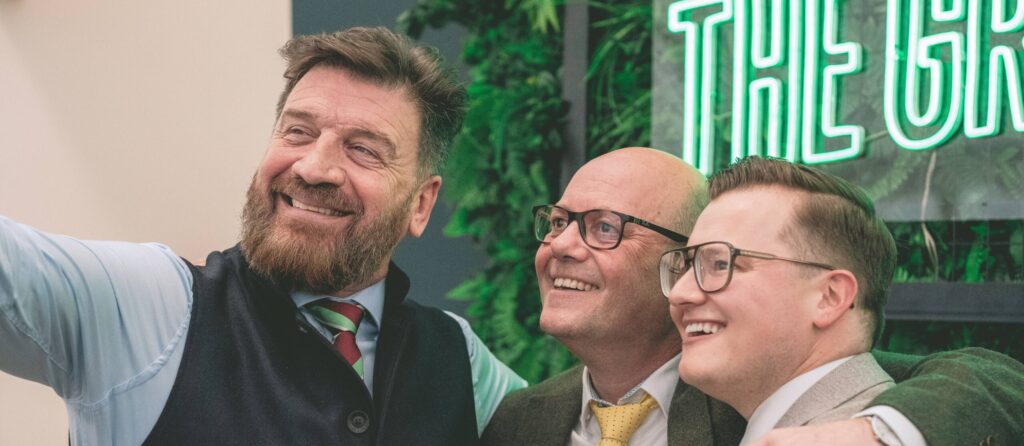 THE GREEN ROOM AT CHELTENHAM FESTIVAL